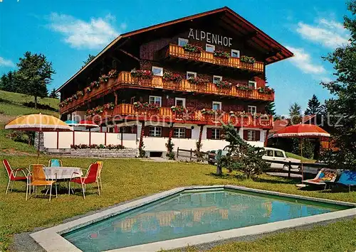 AK / Ansichtskarte Jungholz_Tirol Hotel Alpenhof Jungholz Tirol