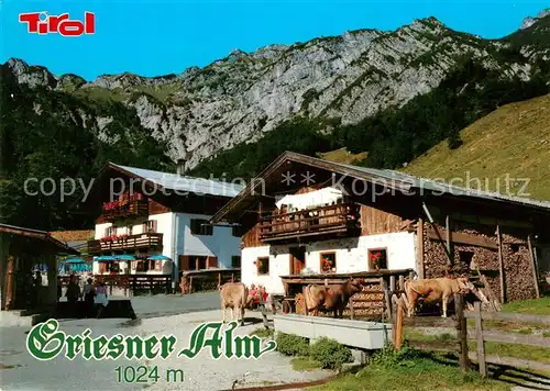 AK / Ansichtskarte Kirchdorf_Tirol Gasthof Griesner Alm Kirchdorf Tirol