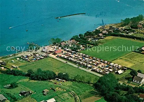 AK / Ansichtskarte Stroby_Egede Fliegeraufnahme 