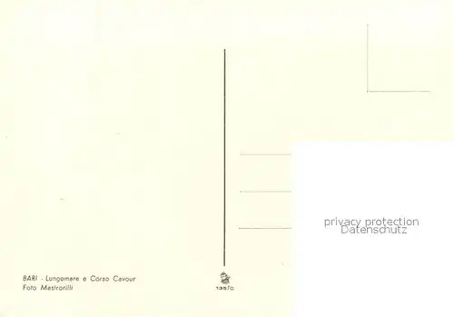 AK / Ansichtskarte Bari Corso Cavour Bari