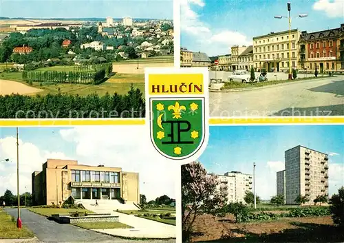 AK / Ansichtskarte Hlucin Premyslem mesto Mirove namesti Hlucin