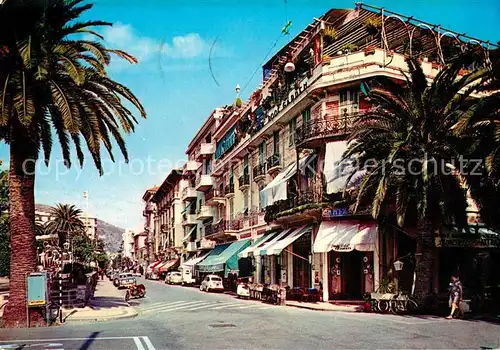 AK / Ansichtskarte Alassio Via Cavour Alassio