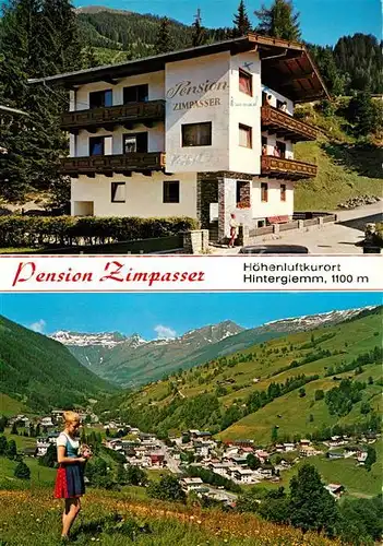 AK / Ansichtskarte Hinterglemm_Saalbach Pension Zimpasser Hinterglemm_Saalbach