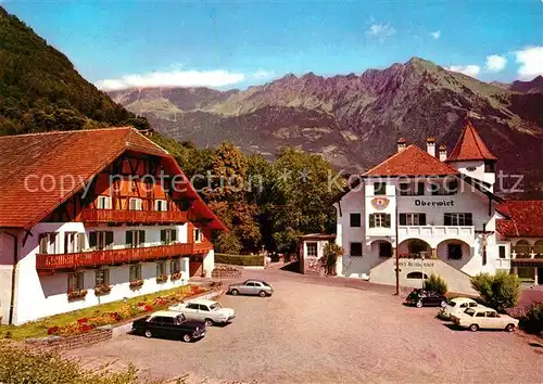 AK / Ansichtskarte Marling Hotel Oberwirt Marling