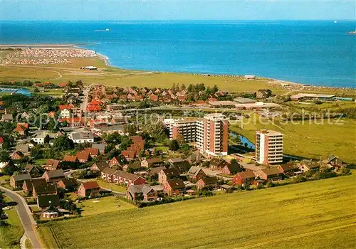 AK / Ansichtskarte Schillig Fliegeraufnahme Schillig