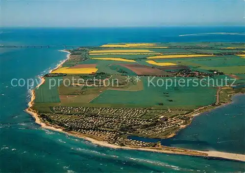 AK / Ansichtskarte Wulfen_Fehmarn Fliegeraufnahme Wulfen Fehmarn