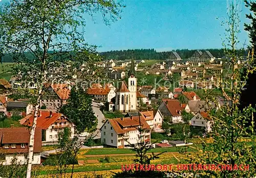 AK / Ansichtskarte Unterkirnach  Unterkirnach
