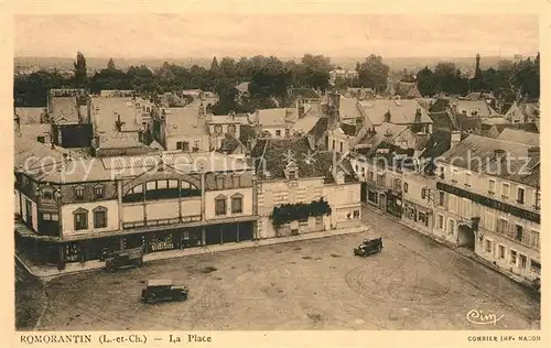 AK / Ansichtskarte Romorantin Lanthenay La Place Romorantin Lanthenay