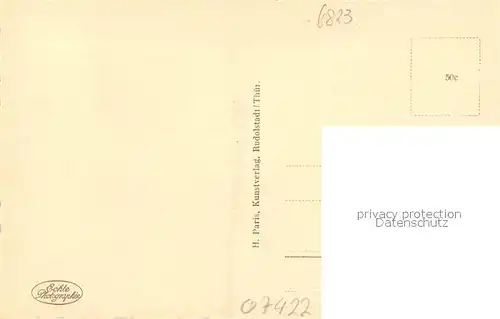 AK / Ansichtskarte Bad_Blankenburg Allianzhaeuser Ruine Greifenstein Bad_Blankenburg