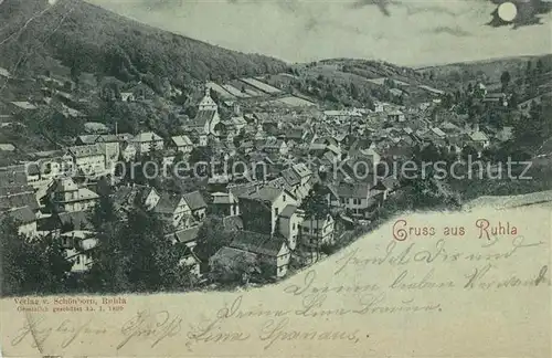 AK / Ansichtskarte Ruhla Panorama Ruhla