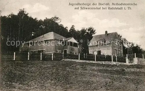 AK / Ansichtskarte Schwarzenshof Jugendherberge Bischoefliche Methodistenkirche Schwarzenshof