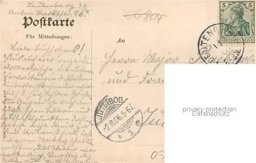 AK / Ansichtskarte Leutenberg_Thueringen Panorama Kirche Leutenberg Thueringen