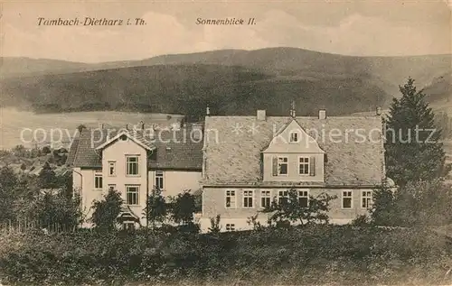 AK / Ansichtskarte Tambach Dietharz Sonnenblick II Tambach Dietharz