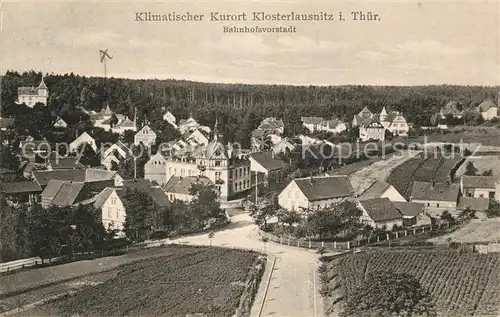 AK / Ansichtskarte Klosterlausnitz_Bad Bahnhofsvorstadt Klosterlausnitz_Bad