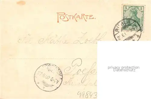 AK / Ansichtskarte Bad_Thal_Ruhla Scharfenburg Panorama Bad_Thal_Ruhla