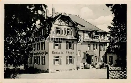 AK / Ansichtskarte Bad_Klosterlausnitz Kurhotel Koeppe Bad_Klosterlausnitz