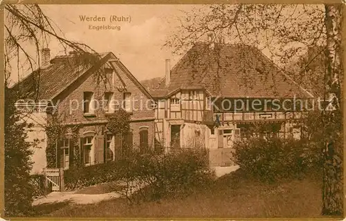 AK / Ansichtskarte Werden_Ruhr Engelsburg Werden Ruhr
