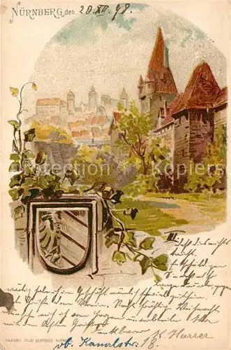 AK / Ansichtskarte Nuernberg Stadtmauer Nuernberg