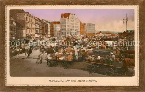AK / Ansichtskarte Hamburg Der neue Markt Messberg Hamburg