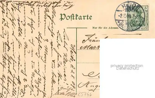 AK / Ansichtskarte Heide_Holstein Panorama Brieftaube Heide_Holstein