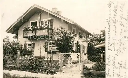 AK / Ansichtskarte Oberammergau Ferienwohnung Oberammergau