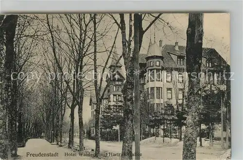 AK / Ansichtskarte Freudenstadt Hotel Waldeck Hartranftsallee Freudenstadt