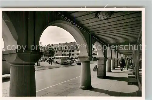 AK / Ansichtskarte Freudenstadt Arkaden am Marktplatz Freudenstadt