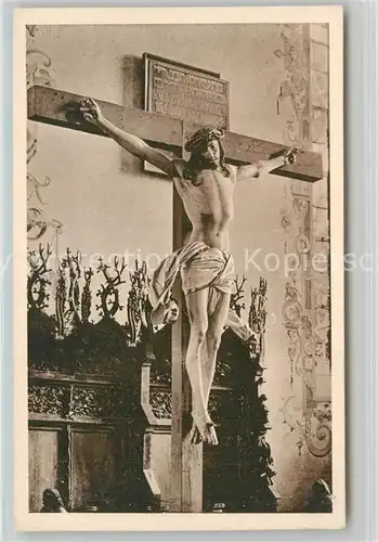 AK / Ansichtskarte Freudenstadt Kirche Kruzifix Freudenstadt