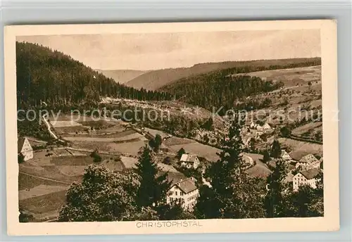 AK / Ansichtskarte Freudenstadt Christophstal Freudenstadt