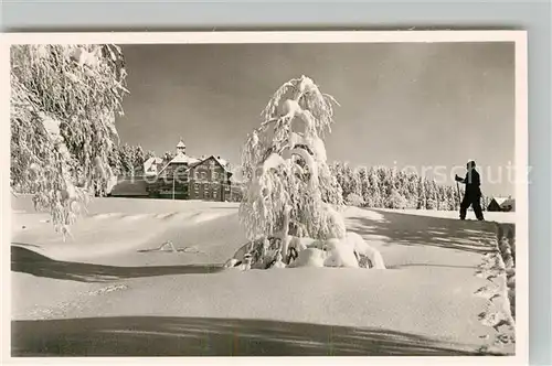 AK / Ansichtskarte Kniebis_Freudenstadt Kurhotel Kniebis Lamm Kniebis_Freudenstadt