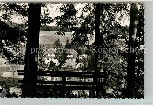 AK / Ansichtskarte Kniebis_Freudenstadt Gasthof Pension Ochsen Kniebis_Freudenstadt