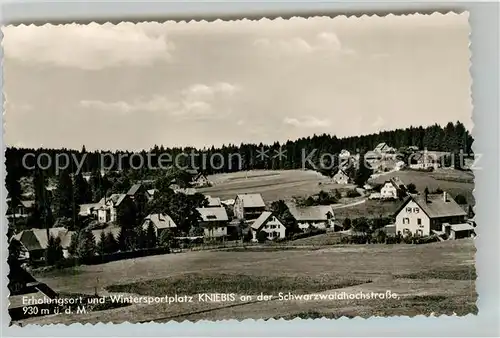 AK / Ansichtskarte Kniebis_Freudenstadt Panorama Kniebis_Freudenstadt