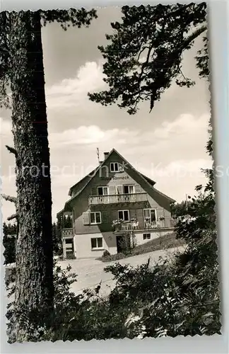 AK / Ansichtskarte Kniebis_Freudenstadt Haus Tanneck Kniebis_Freudenstadt