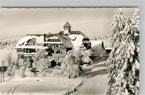 AK / Ansichtskarte Kniebis_Freudenstadt Kurhotel Kniebis Lamm Kniebis_Freudenstadt