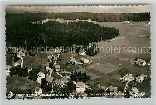 AK / Ansichtskarte Kniebis_Freudenstadt Fliegeraufnahme Kniebis_Freudenstadt