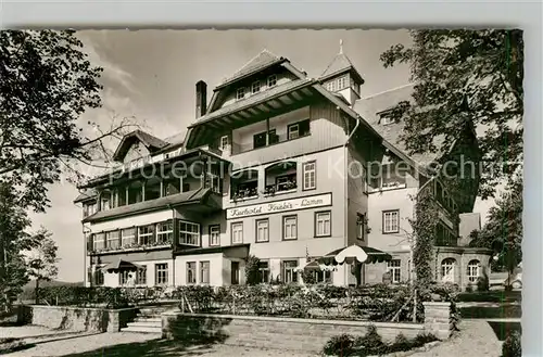 AK / Ansichtskarte Kniebis_Freudenstadt Kurhotel Kniebis Lamm Kniebis_Freudenstadt