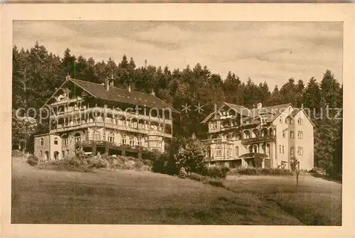 AK / Ansichtskarte Freudenstadt Waldhotel Stokinger Freudenstadt