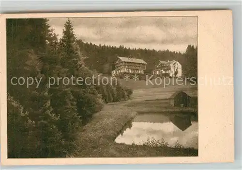 AK / Ansichtskarte Freudenstadt Waldhotel Stokinger Freudenstadt