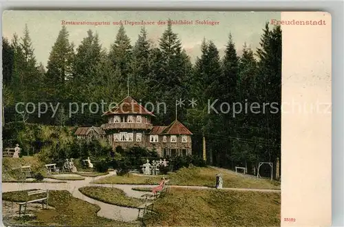 AK / Ansichtskarte Freudenstadt Waldhotel Stokinger Freudenstadt