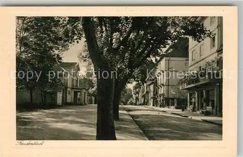 AK / Ansichtskarte Freudenstadt Lauterbadstrasse mit Kurtheater Freudenstadt