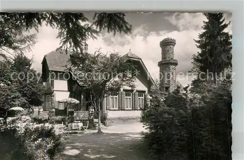 AK / Ansichtskarte Freudenstadt Cafe Restaurant und Pension Friedrichshoehe Freudenstadt
