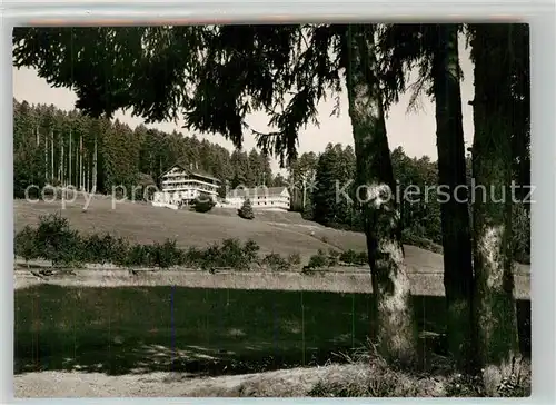 AK / Ansichtskarte Freudenstadt Waldhotel und Cafe Stokinger Freudenstadt