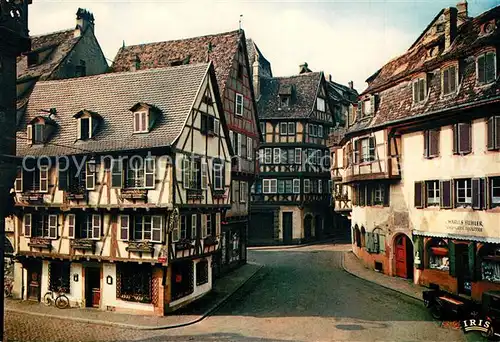 AK / Ansichtskarte Colmar_Haut_Rhin_Elsass Rue des Marchands vieille ville Altstadt Fachwerkhaeuser Colmar_Haut_Rhin_Elsass