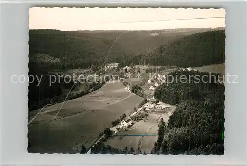 AK / Ansichtskarte Lauterbad Schwarzwald Fliegeraufnahme Lauterbad