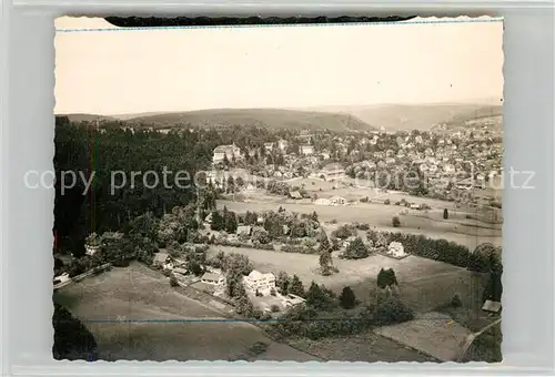 AK / Ansichtskarte Freudenstadt Fliegeraufnahme Freudenstadt