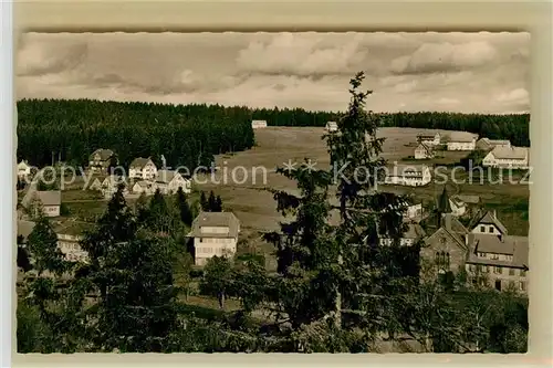 AK / Ansichtskarte Kniebis_Freudenstadt Teilansicht Kurort an der Schwarzwaldhochstrasse Kniebis_Freudenstadt