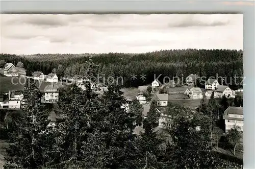 AK / Ansichtskarte Kniebis_Freudenstadt Teilansicht Kurort an Schwarzwaldhochstrasse Kniebis_Freudenstadt