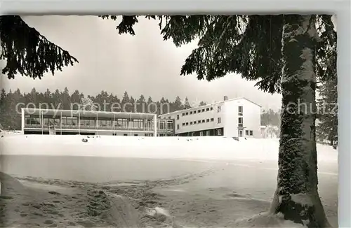 AK / Ansichtskarte Kniebis_Freudenstadt Kindererholungsheim Kohlwald Winterimpressionen Schwarzwald Kniebis_Freudenstadt