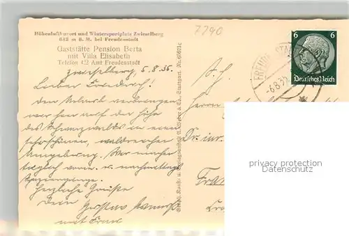 AK / Ansichtskarte Zwieselberg_Freudenstadt Panorama Kinzigtal im Schwarzwald Zwieselberg_Freudenstadt