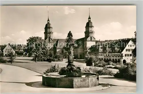 AK / Ansichtskarte Freudenstadt Unterer Marktplatz Kirche Kurort im Schwarzwald Freudenstadt